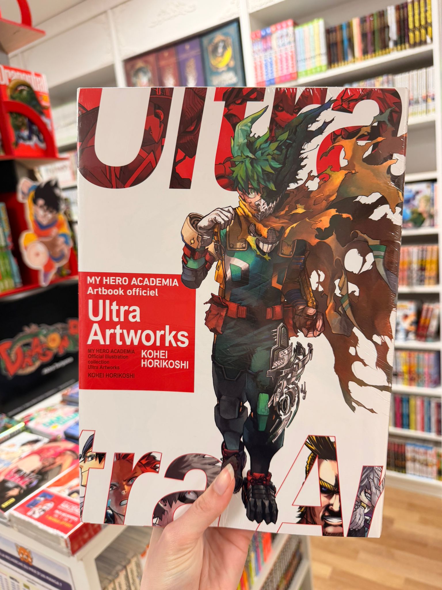 My Hero Academia artbook officiel Ultra artworks Artbook sous blister&nbsp;&nbsp;